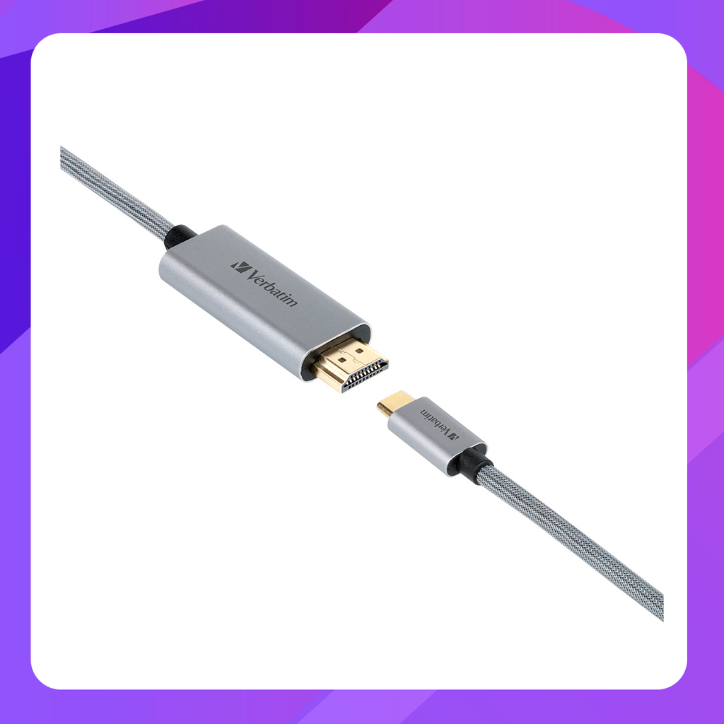 Verbatim Type C 3.1 to HDMI 4K Cable