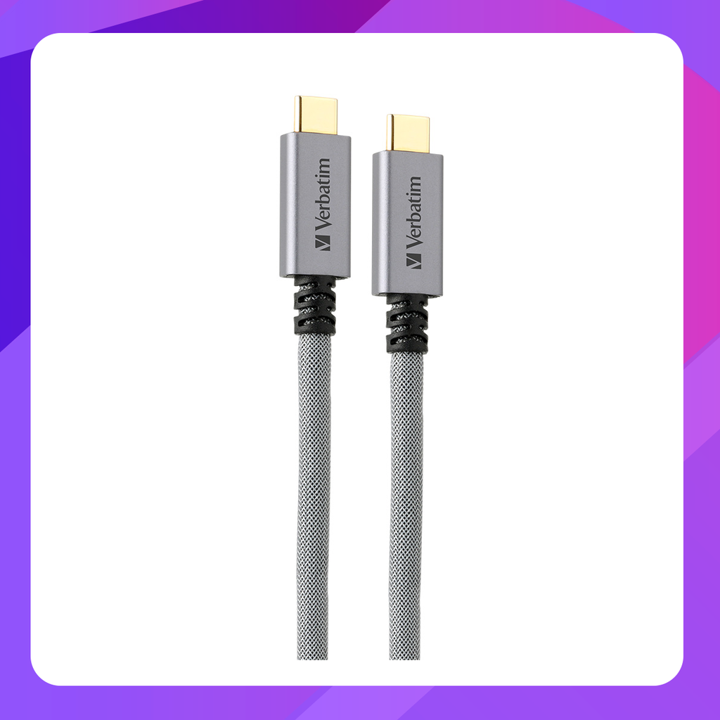 Verbatim USB 3.2 Type C to Type C Cable (100 cm)