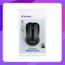 Verbatim USB Optical Wireless Mouse - Black