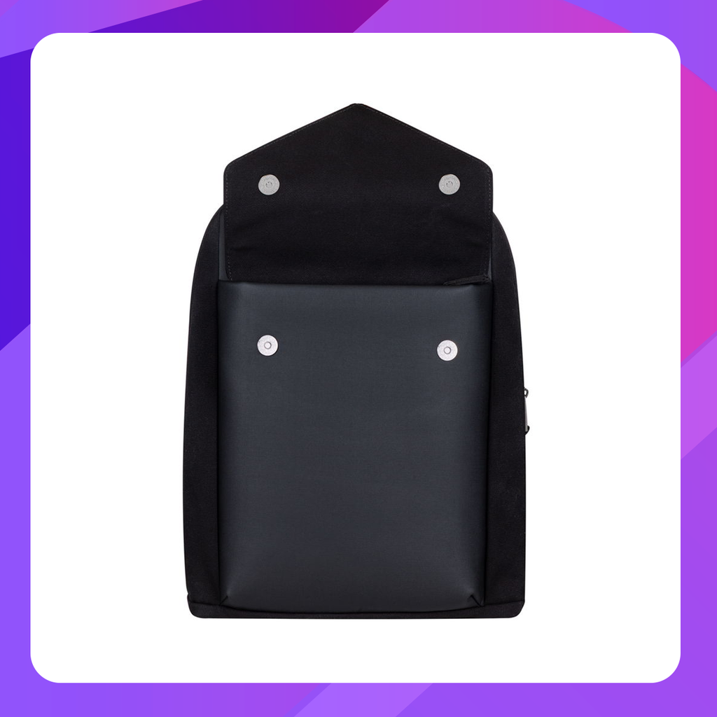 Cardiff 8524 black Canvas backpack