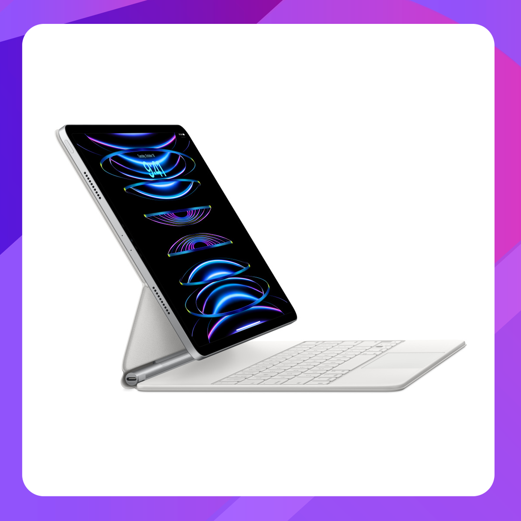 iPad Pro 12.9 (Magic Keyboard) White