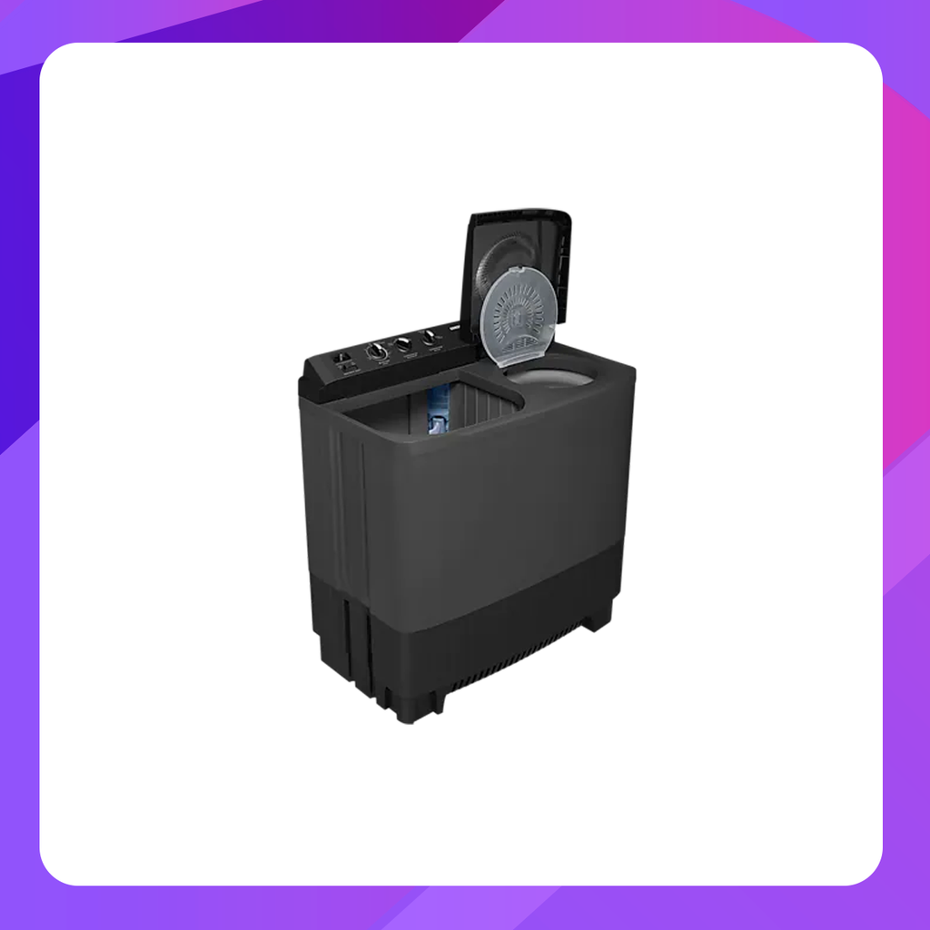 Samsung 16 kg twin tub washing machine with Power Storm washing dishes and Air Turbo spinning 
