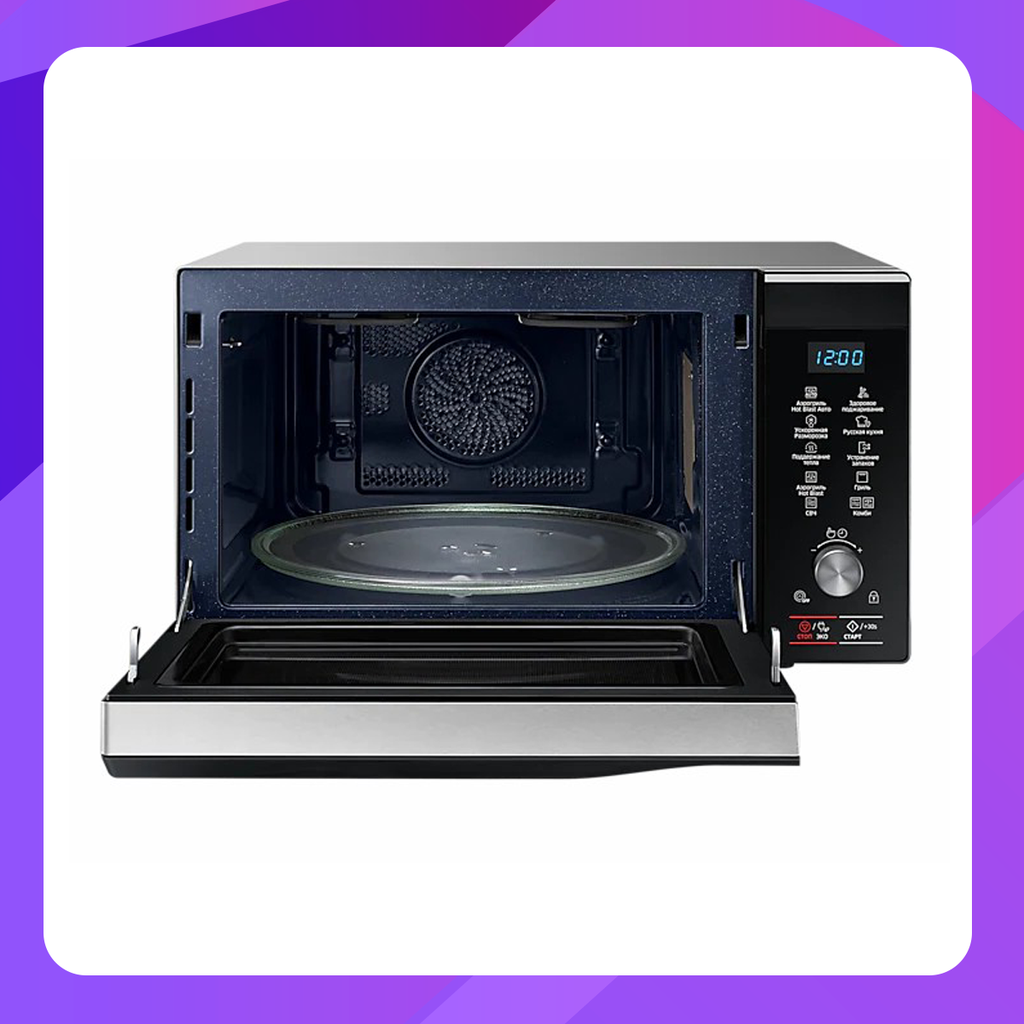 Samsung Microwave Oven - Food Warmer, Grill, Fry with Convection MC32K7055CT/ST, 32 liters, 900W