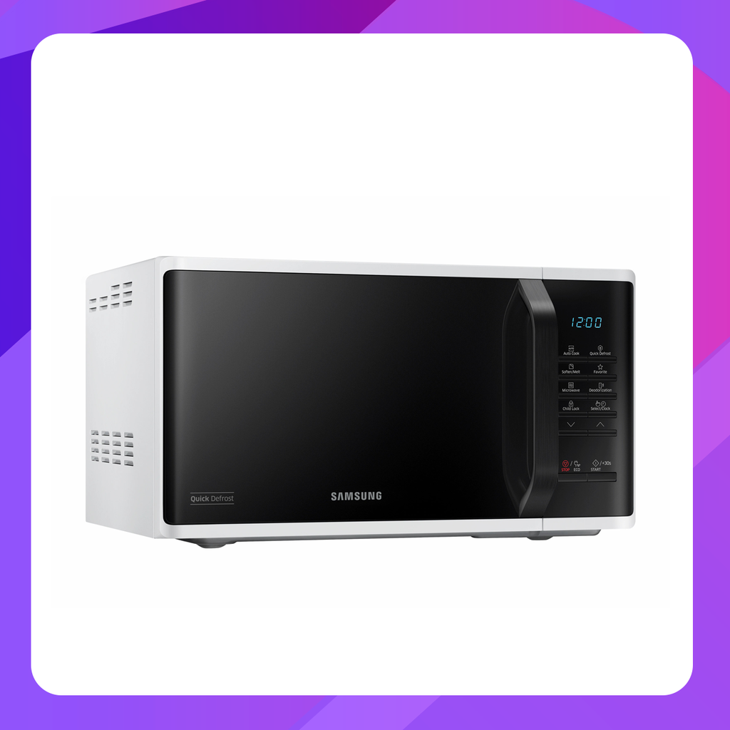 Samsung Microwave oven, food warmer MS23K3513AW, 23 liters 