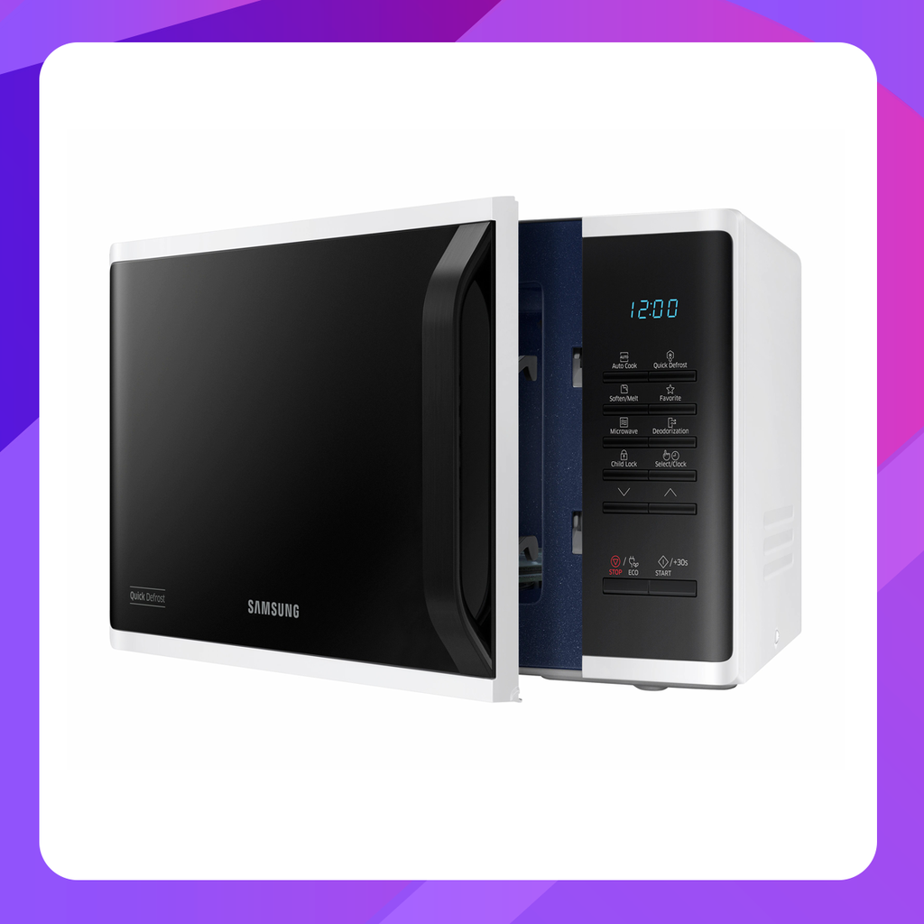 Samsung Microwave oven, food warmer MS23K3513AW, 23 liters 