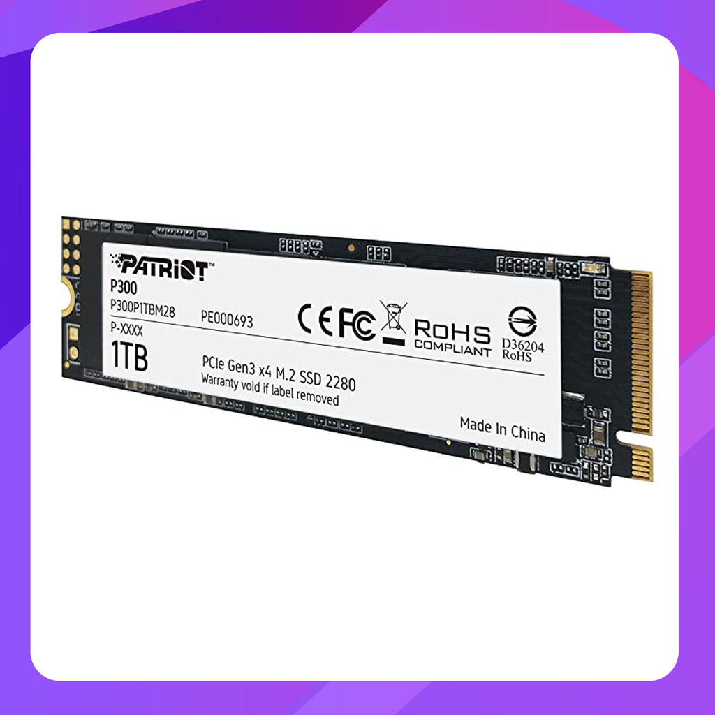 Patriot P300 PCIe m.2 SSD 1TB