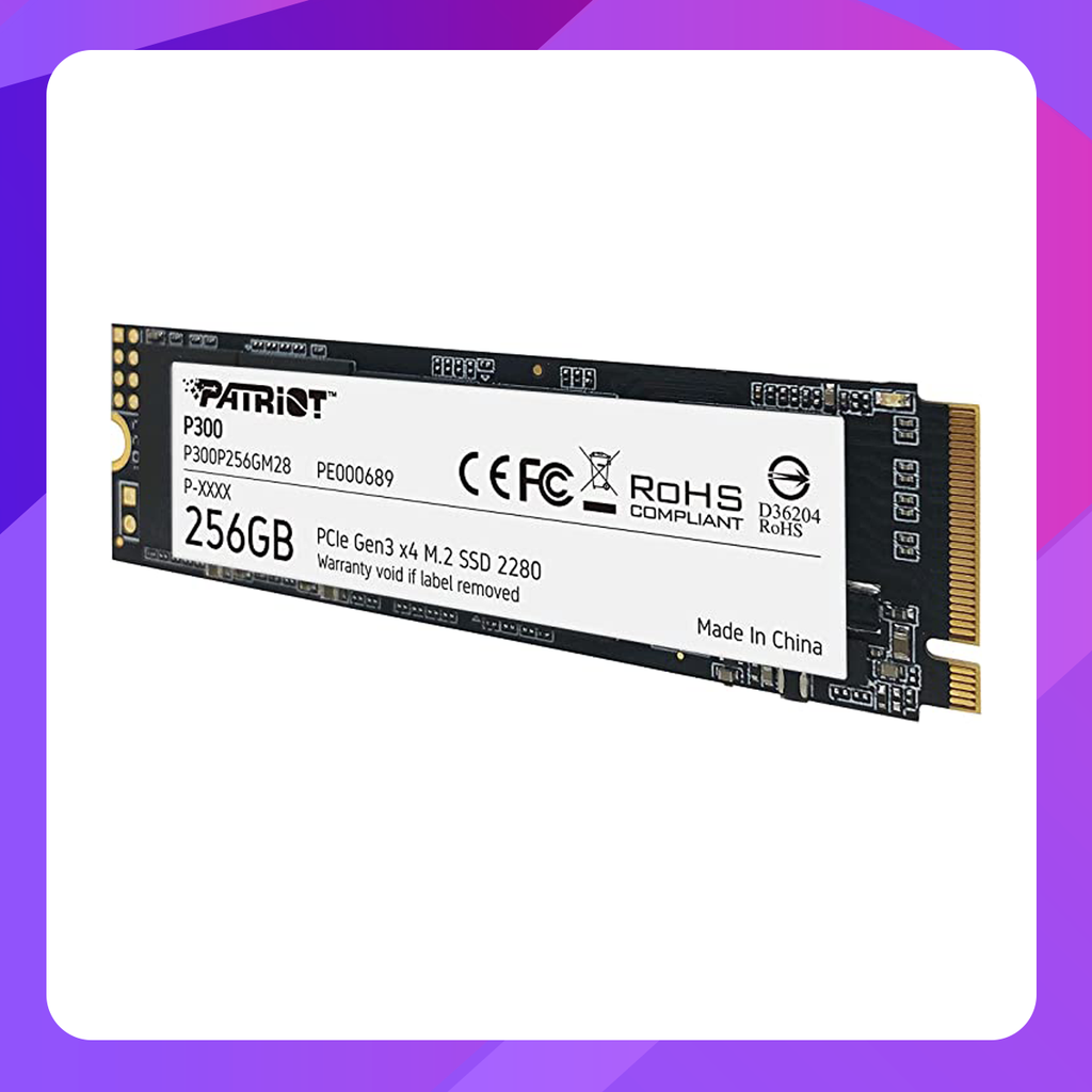 Patriot P300 PCIe m.2 SSD 256GB