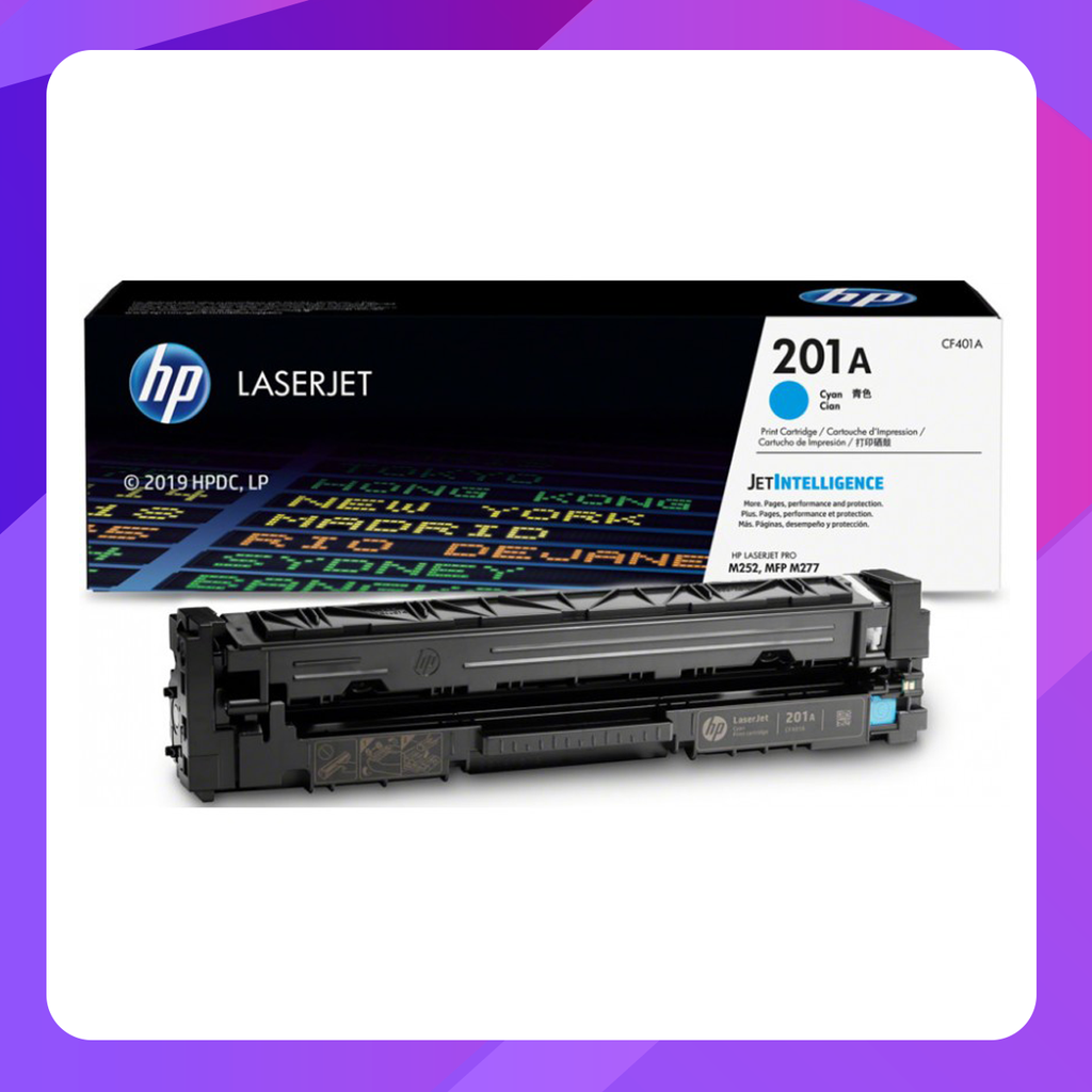 HP 201A Cyan LaserJet Toner Catridge