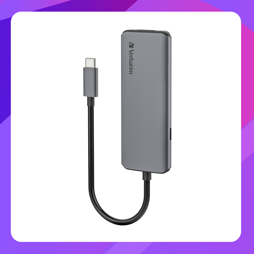 Verbatim 5-in-1 HDMI 8K Type C Hub