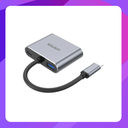 uHUB Q4 Lite 4-in-1 USB-C to 4K HDMI & Full HD VGA
MST For Multipla Extended Desktop PD 100W