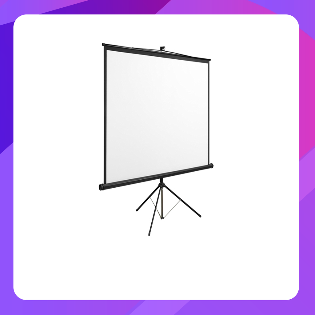 Nippon Tripod Projector Screen 70'' x 70''