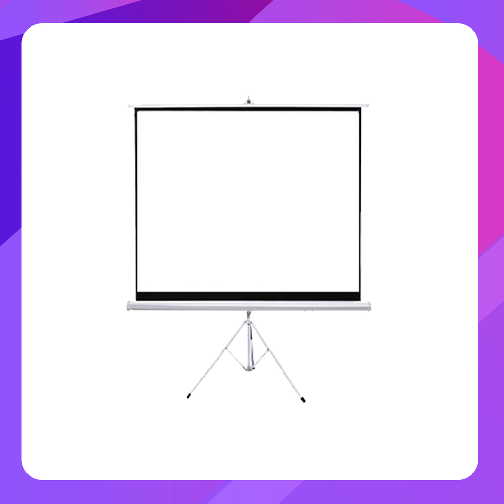 Nippon Tripod Projector Screen 96'' x 96''