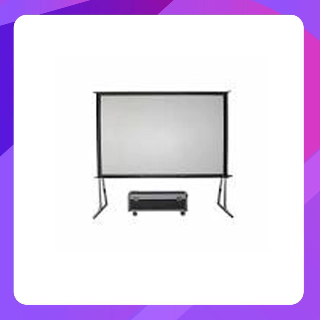 Nippon Front Projector and Rear Projector Screen with Fast Folding Frame 90" x 120"