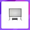 Nippon Front Projector and Rear Projector Screen with Fast Folding Frame 90" x 120"