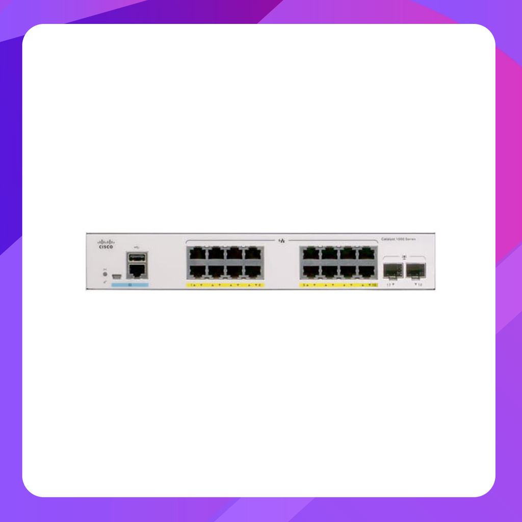 Cisco CBS250-16P-2G-EU 16-Port Switch