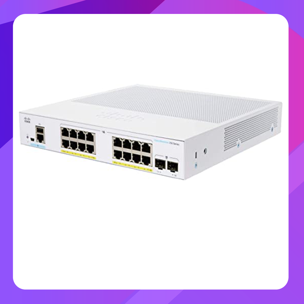 Cisco CBS250-16P-2G-EU 16-Port Switch