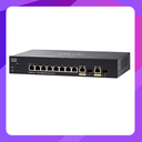 Cisco SG250-10P-K9-EU 10-Port Gigabit PoE Smart Switch