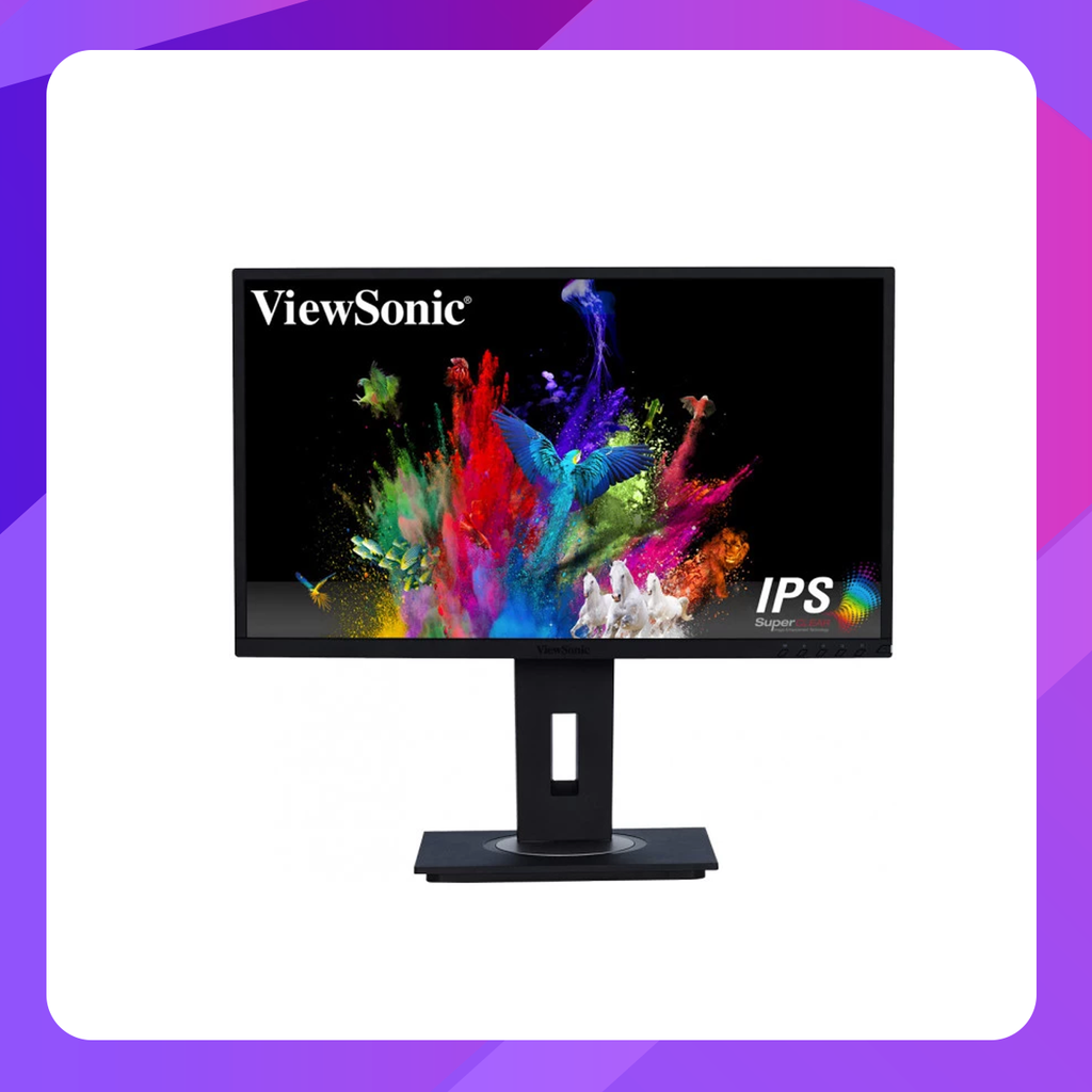 Viewsonic VG2448 - 24" 1080p Ergonomic 40-Degree Tilt IPS Monitor with HDMI, DP, and VGA