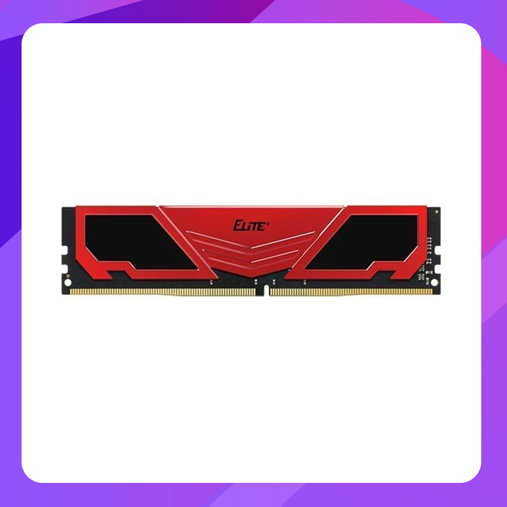 Team ELITE PLUS DDR4 2666 - 4GB (Red) Desktop RAM