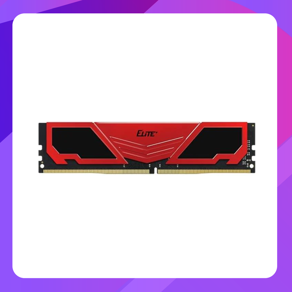 Team ELITE PLUS DDR4 3200 - 16GB (Red) Desktop RAM