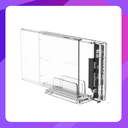 ORICO-2.5 inch Transparent USB3.0 Micro-B Hard Drive Enclosure with Stand