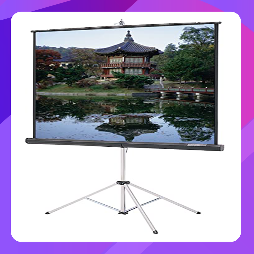 Nippon Tripod Projector Screen 84'' x 84''