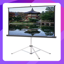 Nippon Tripod Projector Screen 84'' x 84''