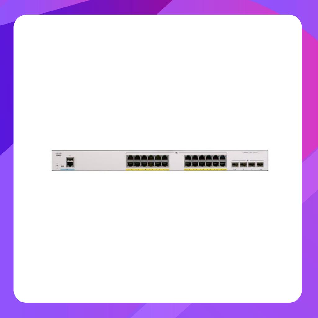 Cisco CBS350-24P-4G-EU 24-Port Managed Switch