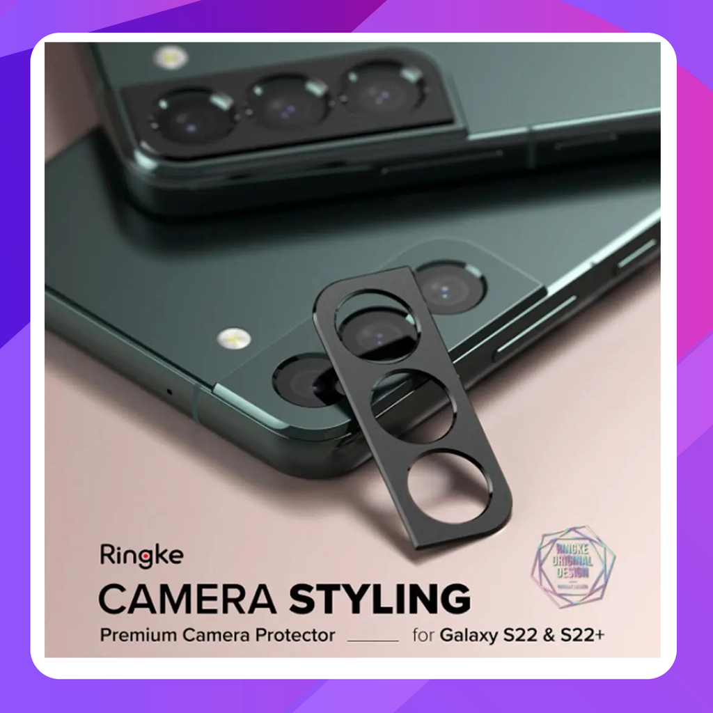 Ringke Camera Styling for Samsung Galaxy S22/ S22 Plus (Black)