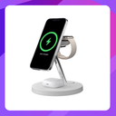 SwitchEasy MagPower 4-in-1 Wireless MagSafe Charging Stand (White)