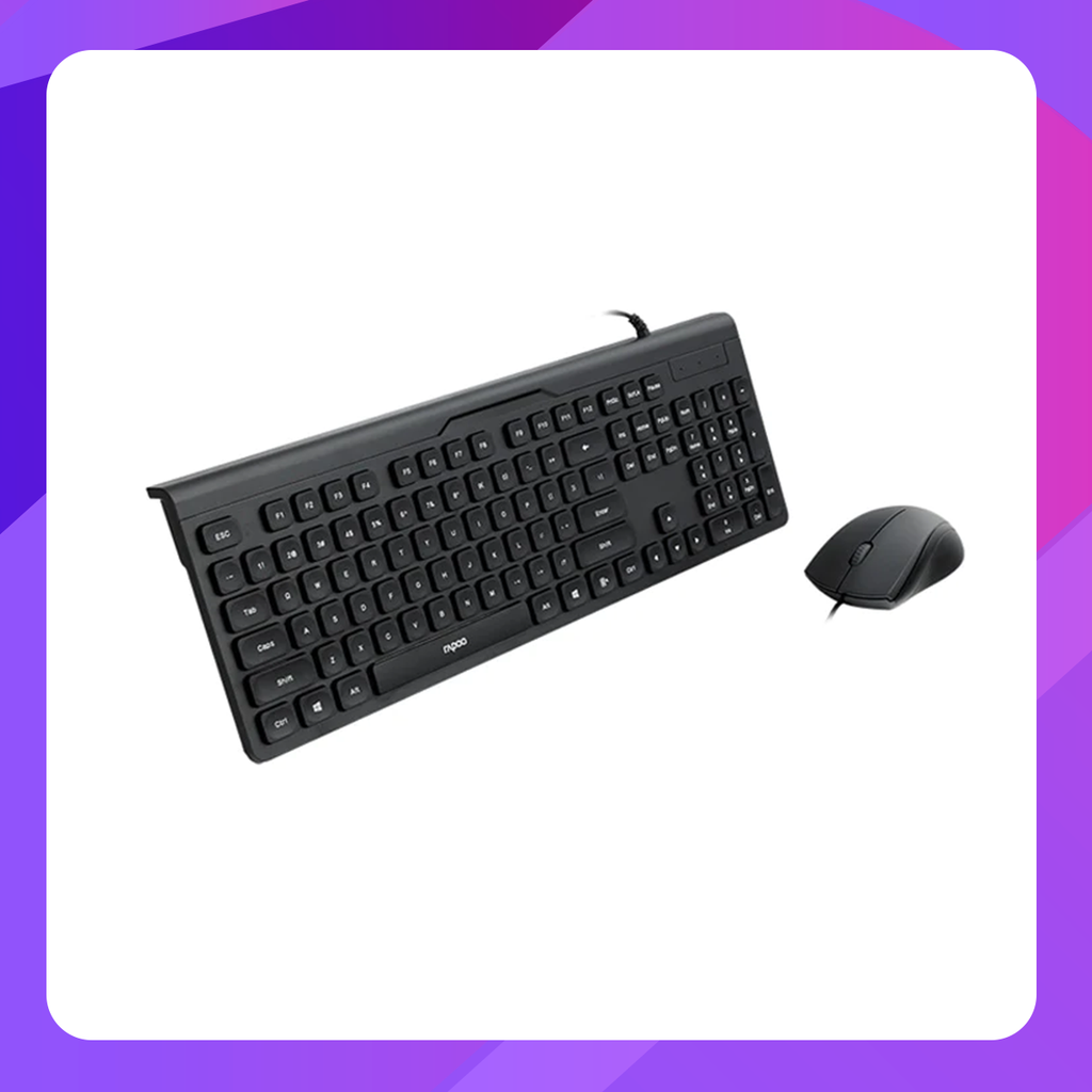 Rapoo NX2100 Wired Keyboard and Mouse Combo