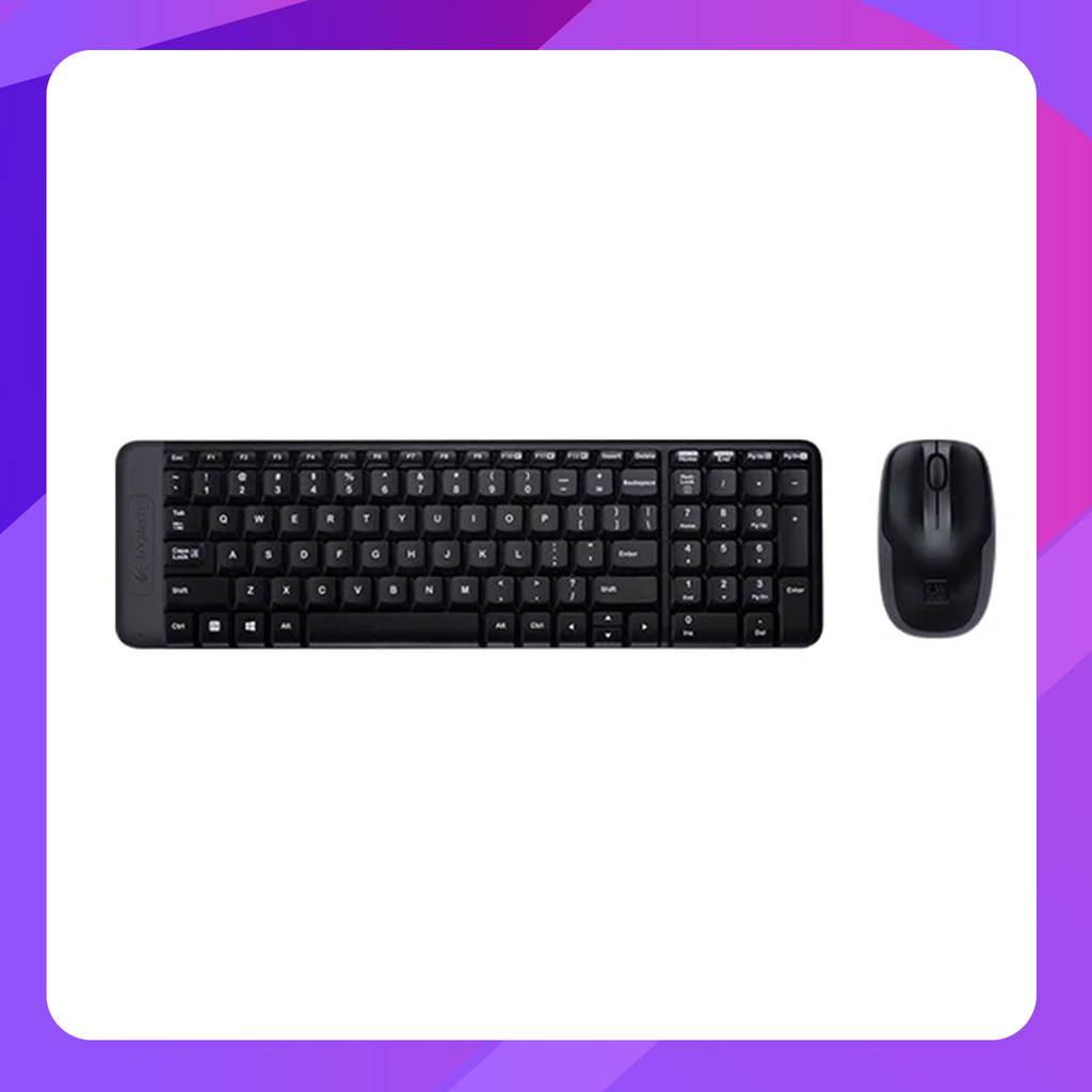 MK220 Wireless Keyboard and Mouse Combo 