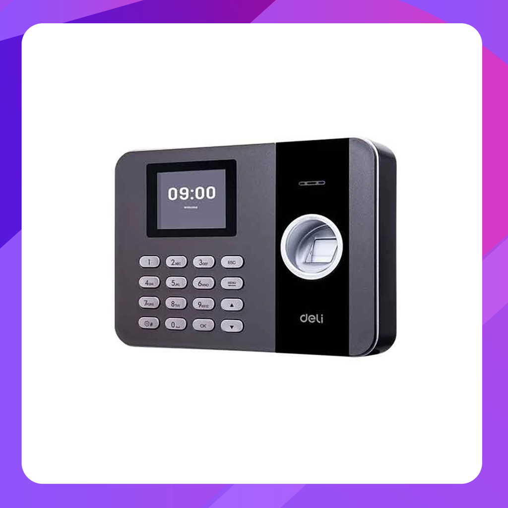 Deli E-3747 Pro Fingerprint Time Attendance Machine