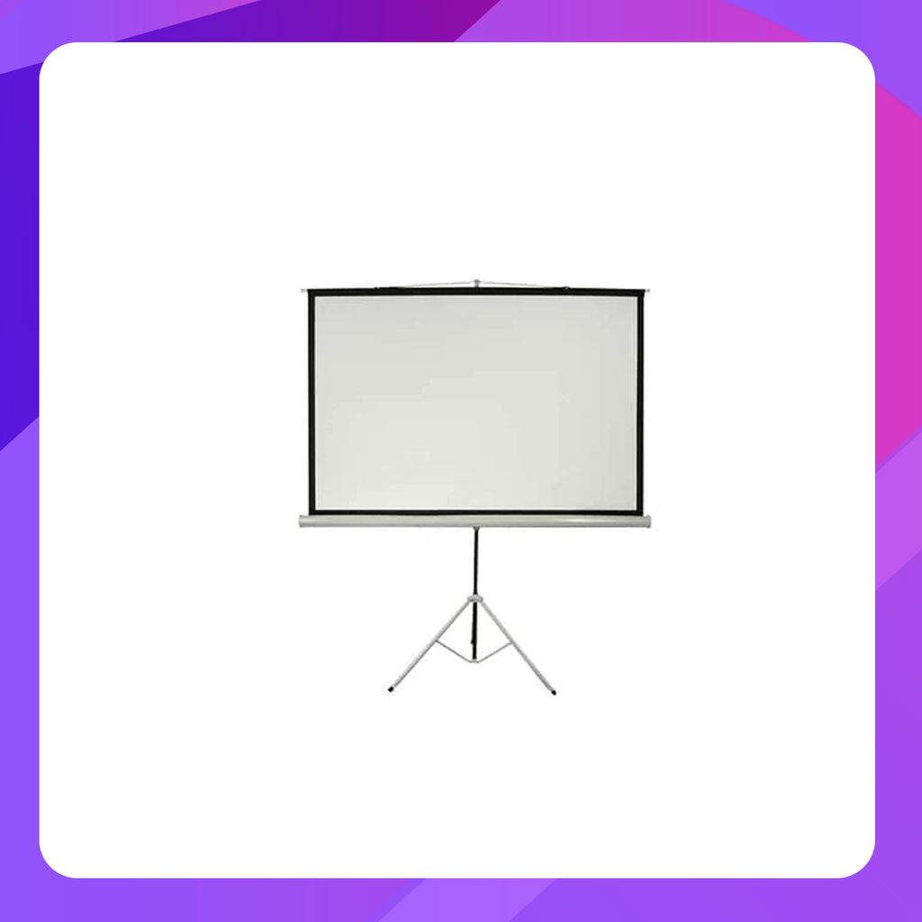 Euro TS-7070 Tripod Projector Screen (70"x70")