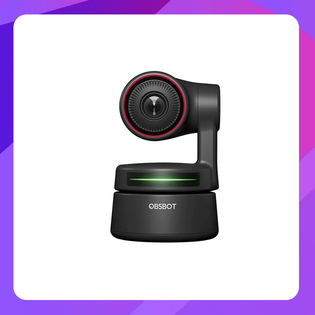 OBSBOT Tiny 4K AI-Powered PTZ Webcam