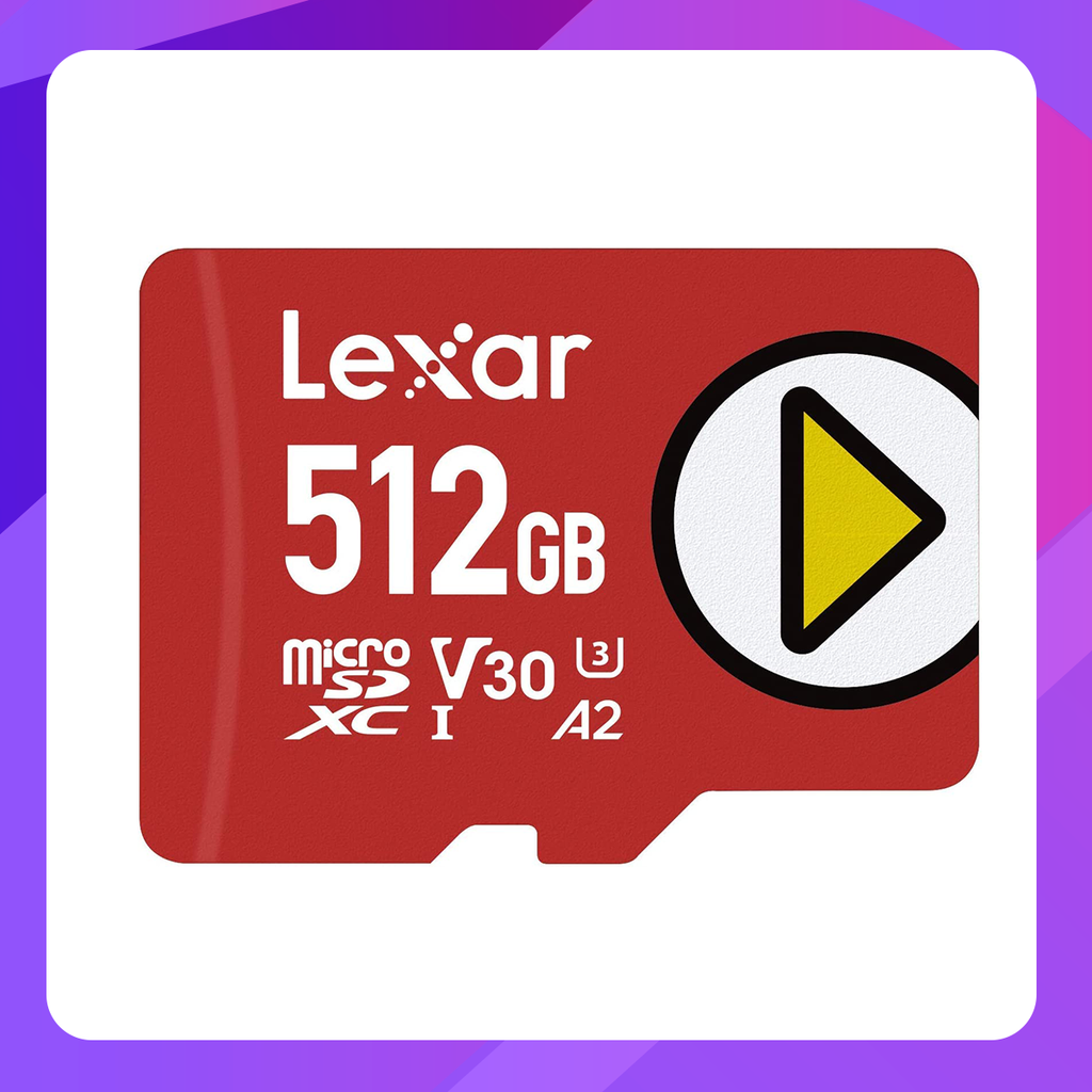 Lexar 512GB PLAY UHS-I microSDXC Memory Card