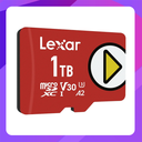 Lexar PLAY 1TB microSDXC™ UHS-I Card