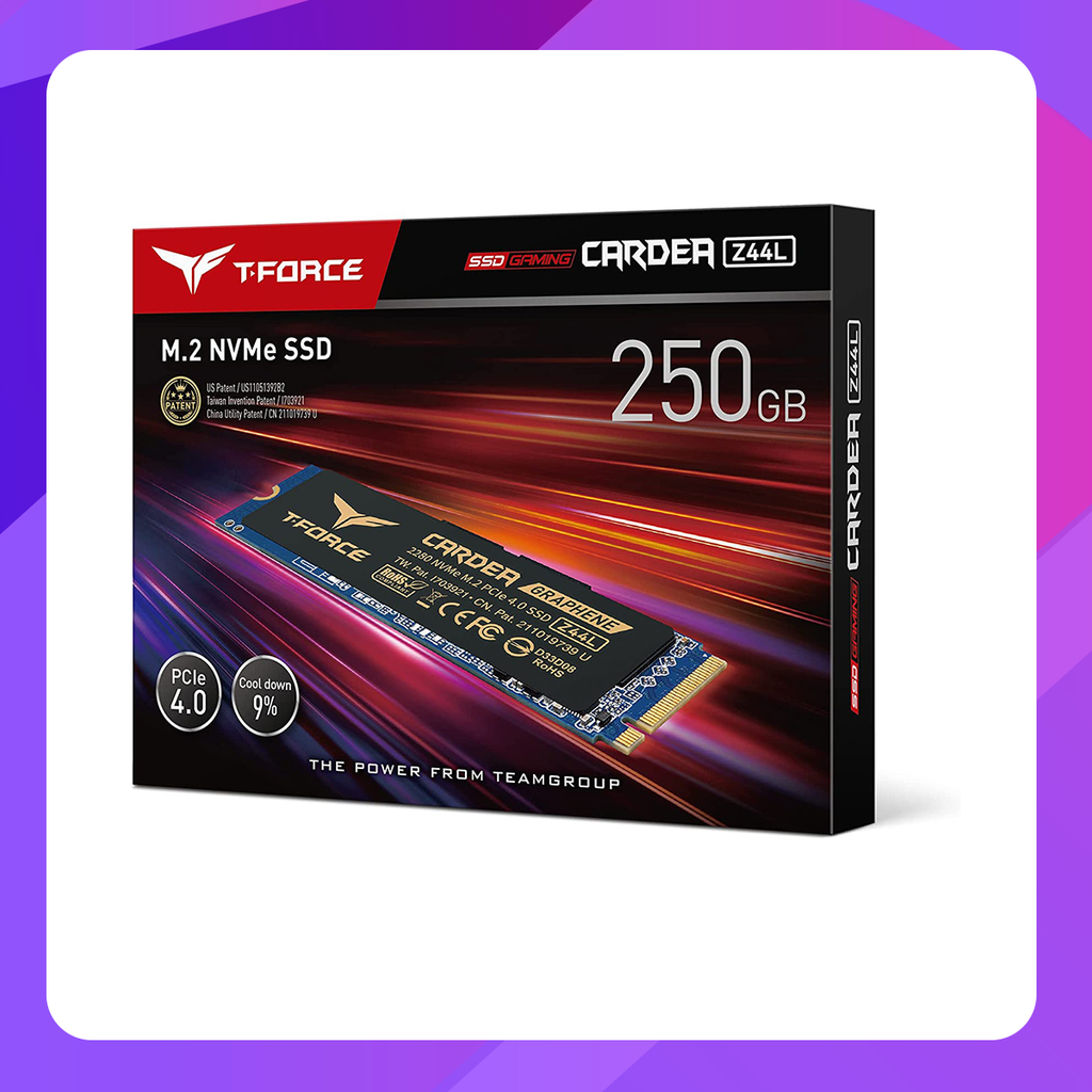 Team T-Force CARDEA Z44L M.2 PCIe Internal SSD (250GB)