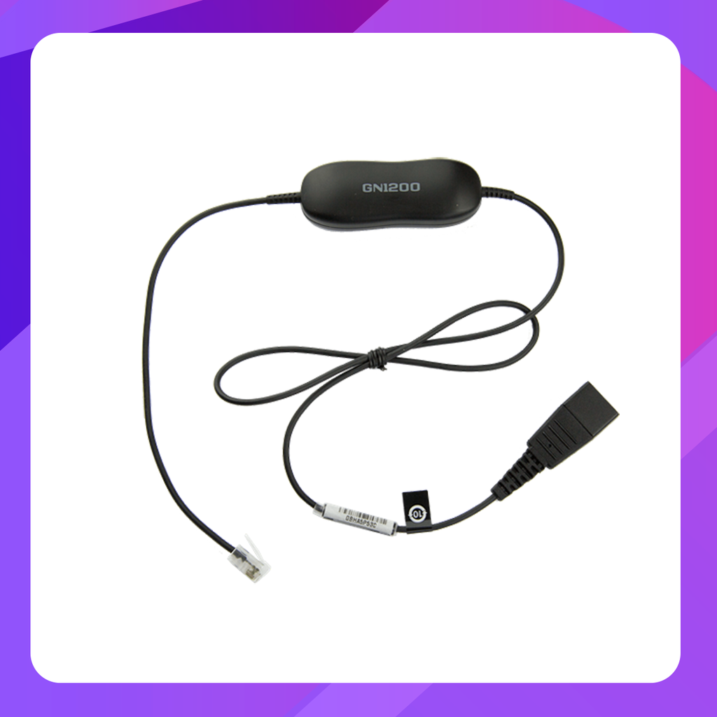 GN 1200 0.8m straight QD to Mod Plug