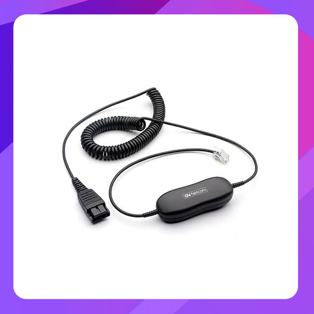 Jabra GN1218 AC 2m Coiled - Attenuation Cord