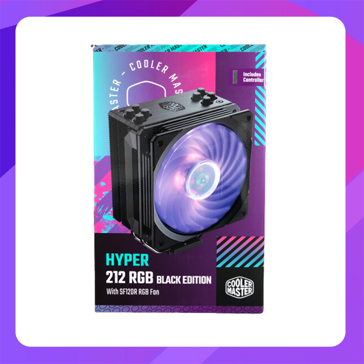 Cooler Master HYPER 212 RGB BLACK EDITION WITH LGA1700 (NEW PACKAGING)