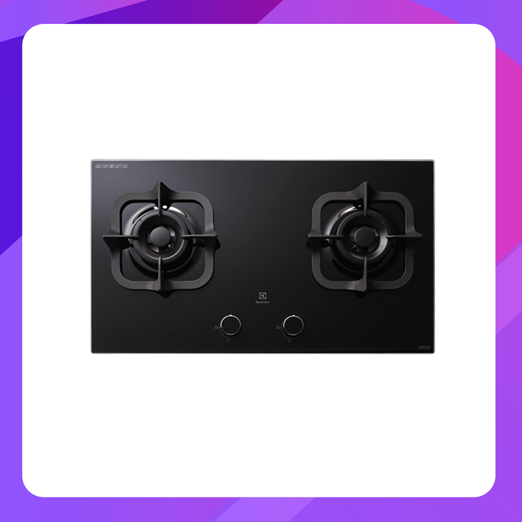 Electrolux gas stove with 2 fire dividers 78cm