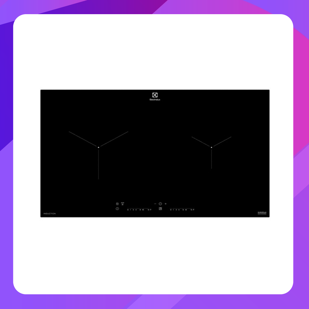 Electrolux 70cm built-in induction hob with 2 cooking zones