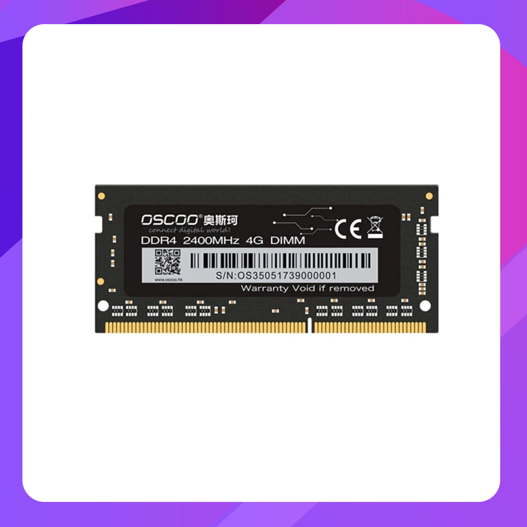 OSCOO OSC-D4 N200 2400 MHz DDR4 Laptop Memory  (4GB)