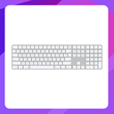 Magic Keyboard with Touch ID and Numeric Keypad for Mac models with Apple silicon - US English - White Keys