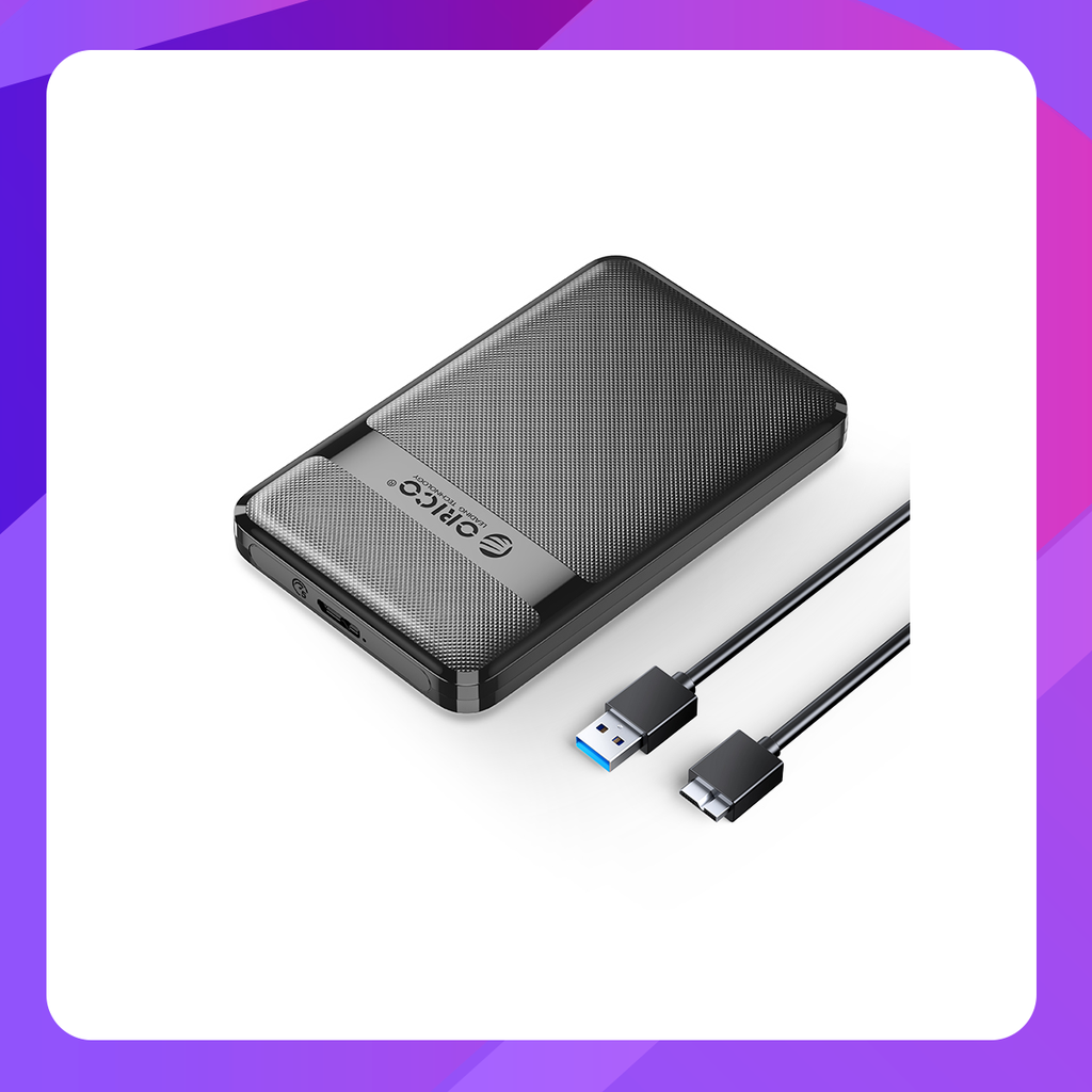 ORICO 2577U3-V1-EP 2.5 inch USB3.0 Micro-B Hard Drive Enclosure