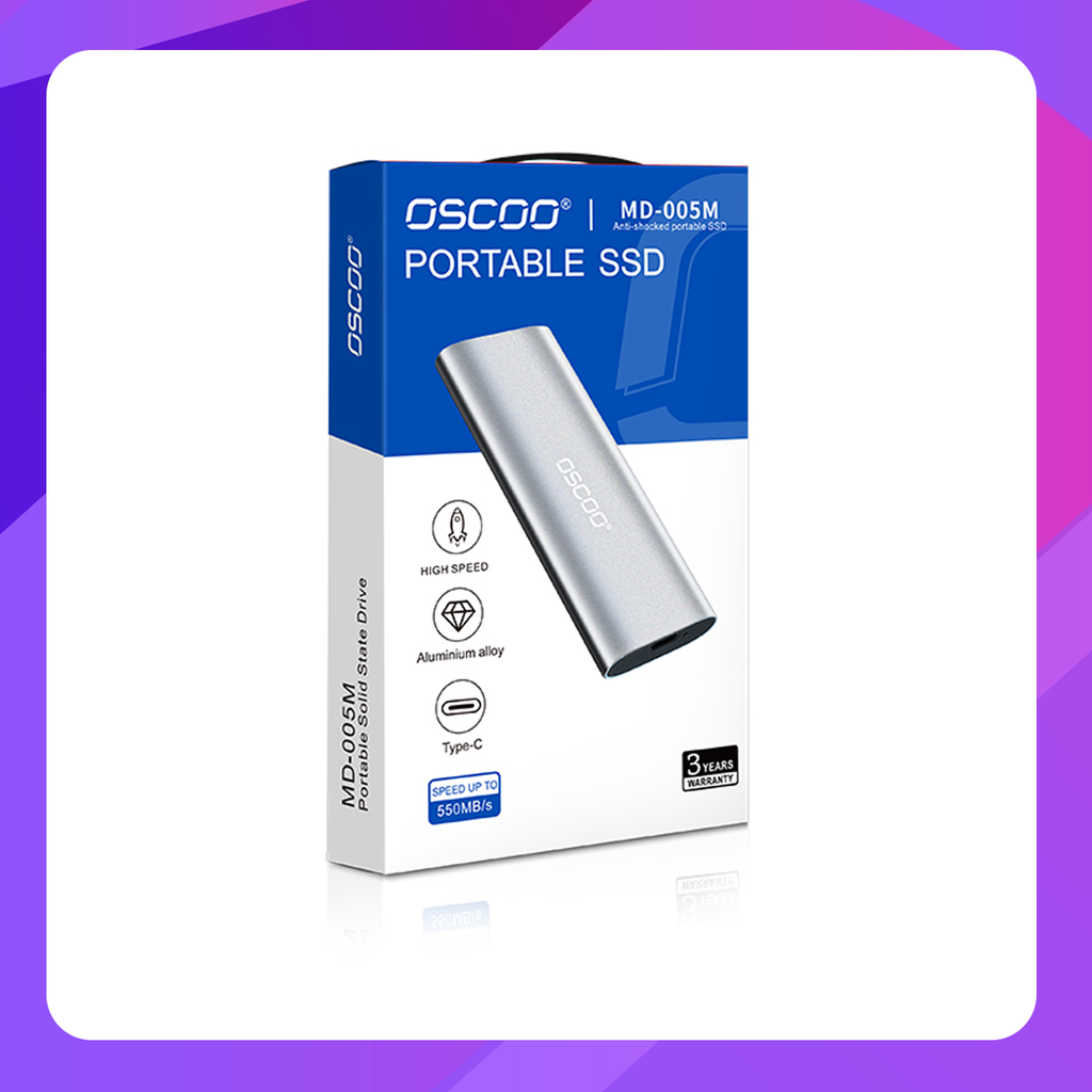 OSCOO MD-005M External SSD 512GB