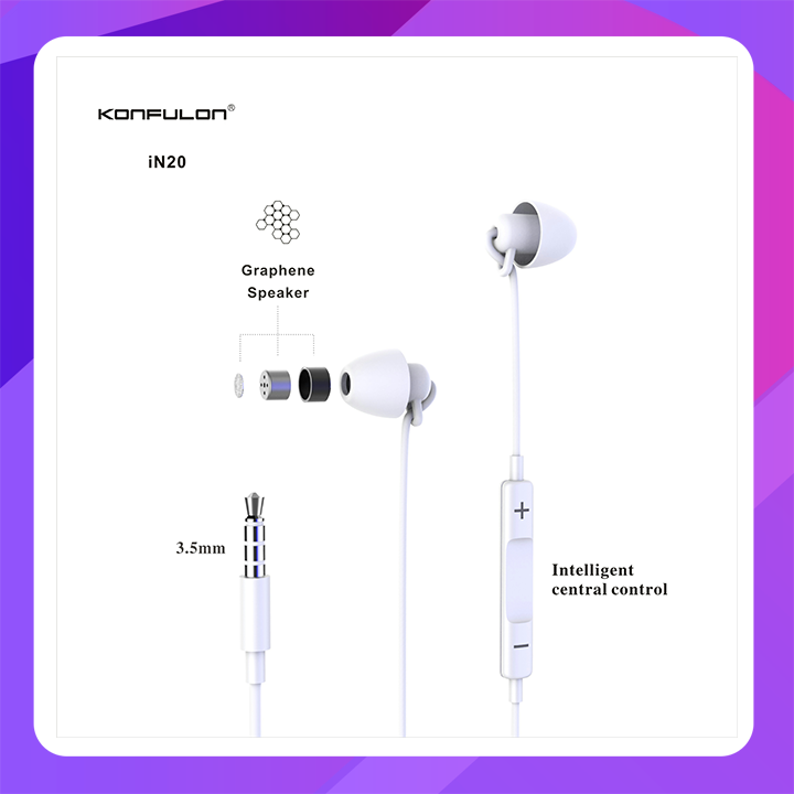 Konfulon iN-20 (Silicon Earphone)