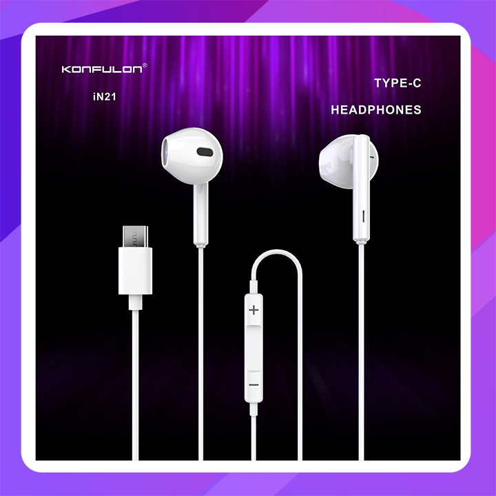 Konfulon iN-21 (Type-C Earphone)