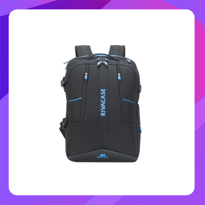 RIVACASE 7860 black ECO Gaming backpack 17.3"